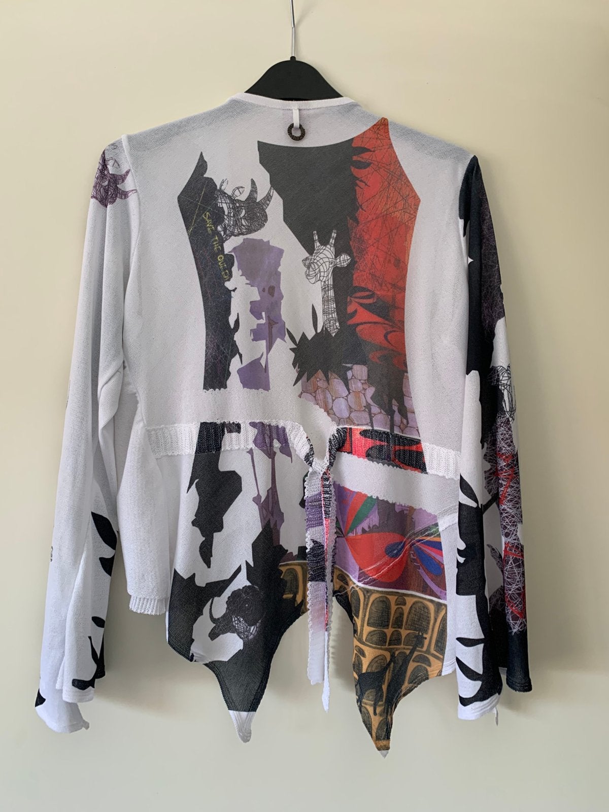 Save the Queen, kort zomervestje, maat XXL, Ophalen of Verzenden, Zo goed als nieuw, Maat 42/44 (L), Wit