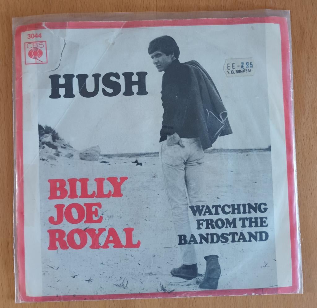 Billy Joe Royal - Hush  (CBS 3044), 7 inch, Single, Ophalen of Verzenden, Zo goed als nieuw