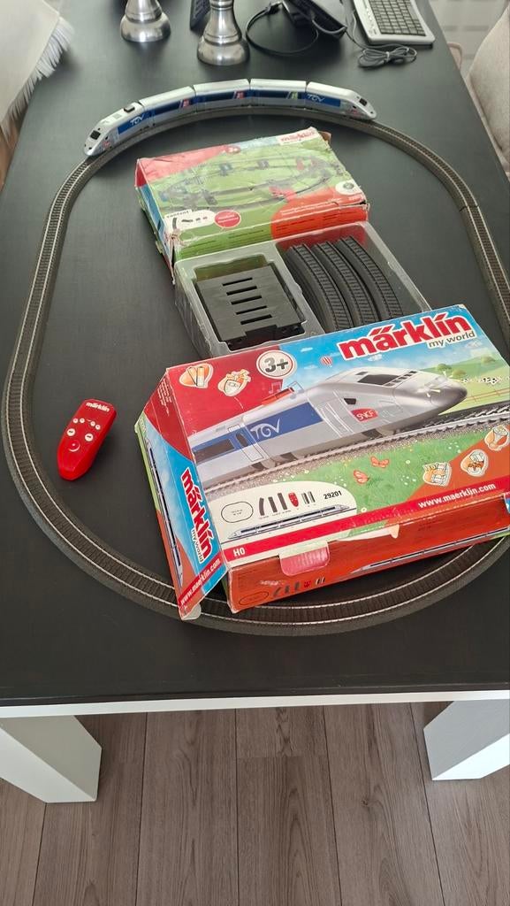 Märklin TGV Treinset met Geluid en Verlichting, Hobby en Vrije tijd, Modeltreinen | H0, Ophalen of Verzenden, Gebruikt, Treinset