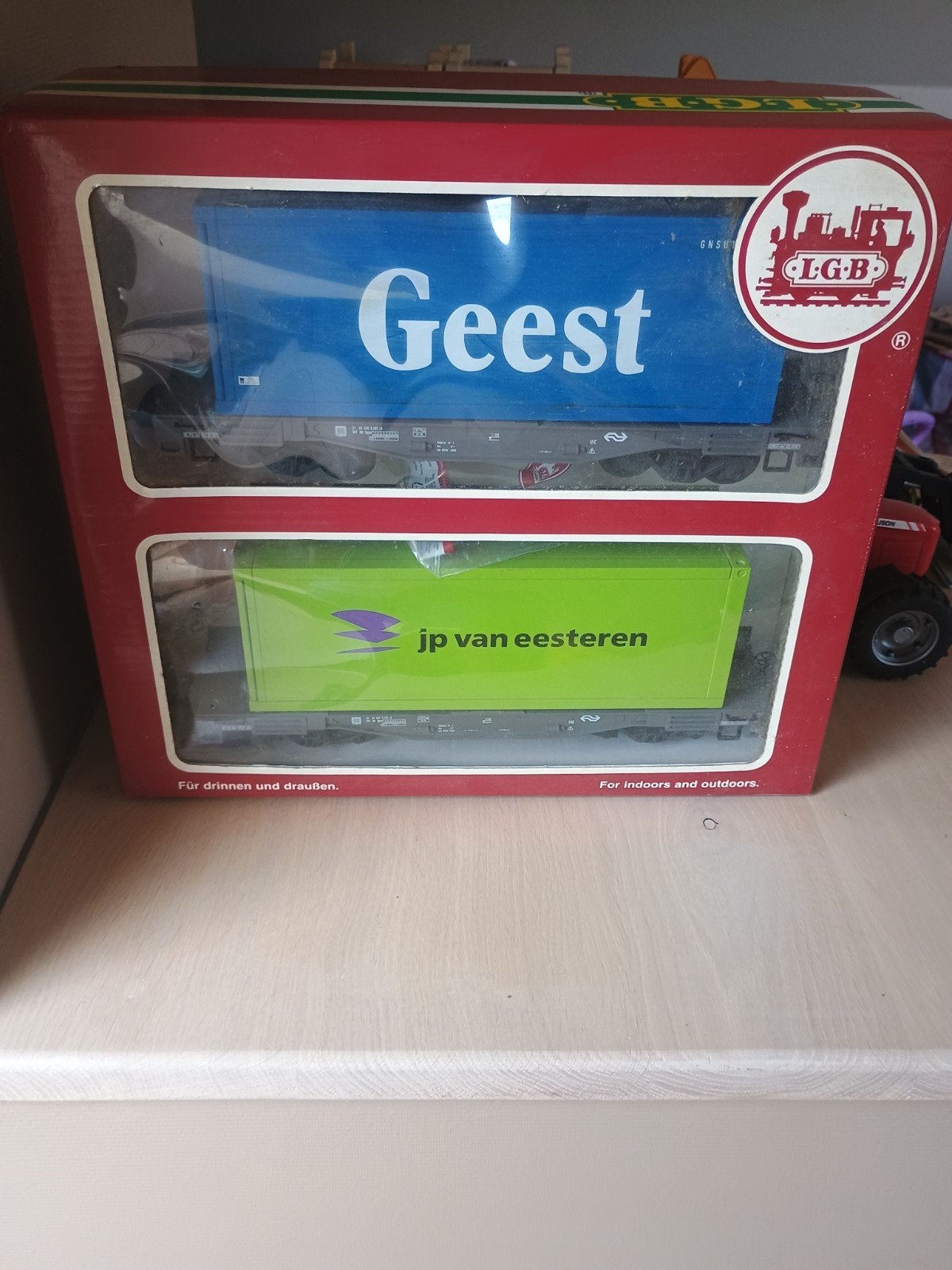 LGB Geest & jp van eesteren wagons (nieuw in doos), Ophalen