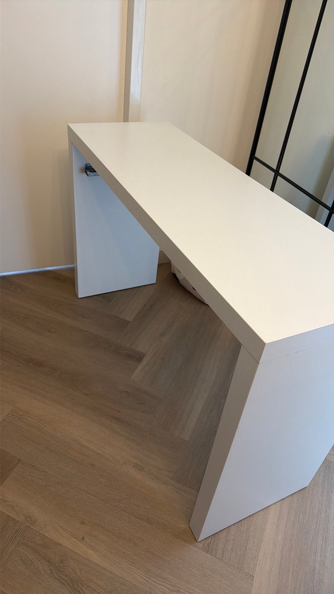 Ikea malm kaptafel in goeie staat mist alleen la, Ophalen, Overige typen, Hout, Zo goed als nieuw