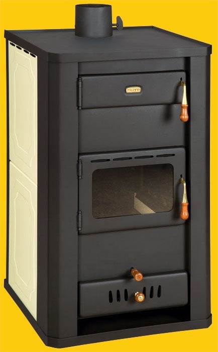 CV Houtkachel S3W21 16 tot 21 kw cv vermogen, Huis en Inrichting, Kachels, Info@houtencvkachel.nl, Prity, Hout, Nieuw
