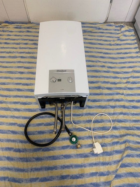 Vaillant turbo mag 11 litre butaan propaangas/flesgas, Doe-het-zelf en Verbouw, Ophalen, Zo goed als nieuw, Minder dan 20 liter
