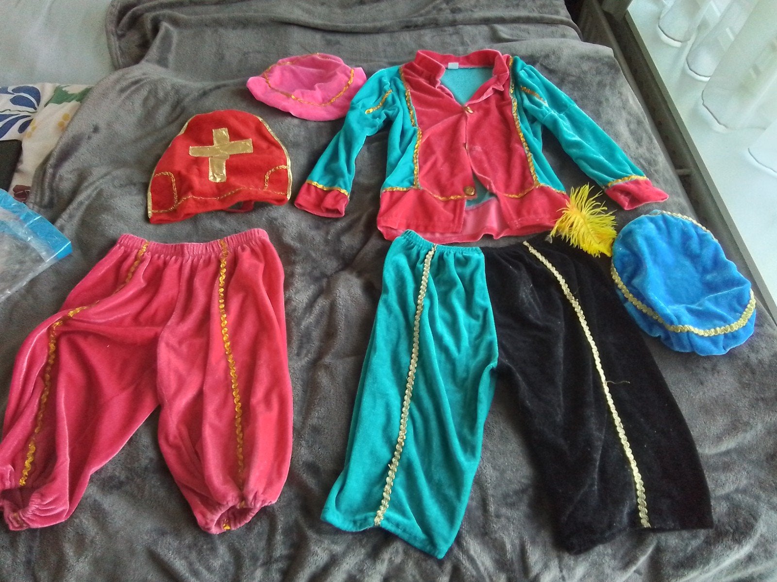 Sinterklaas Pietenpakken - Diverse Maten en Kleuren, Kinderen en Baby's, Ophalen of Verzenden, Gebruikt, 122 t/m 128, Jongen of Meisje