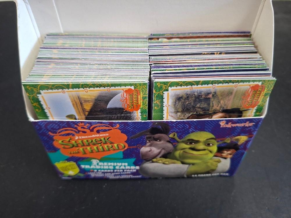 Shrek the Third - Premium Trading Cards  194 verzamelkaarten, Ophalen of Verzenden, Zo goed als nieuw, Meerdere kaarten