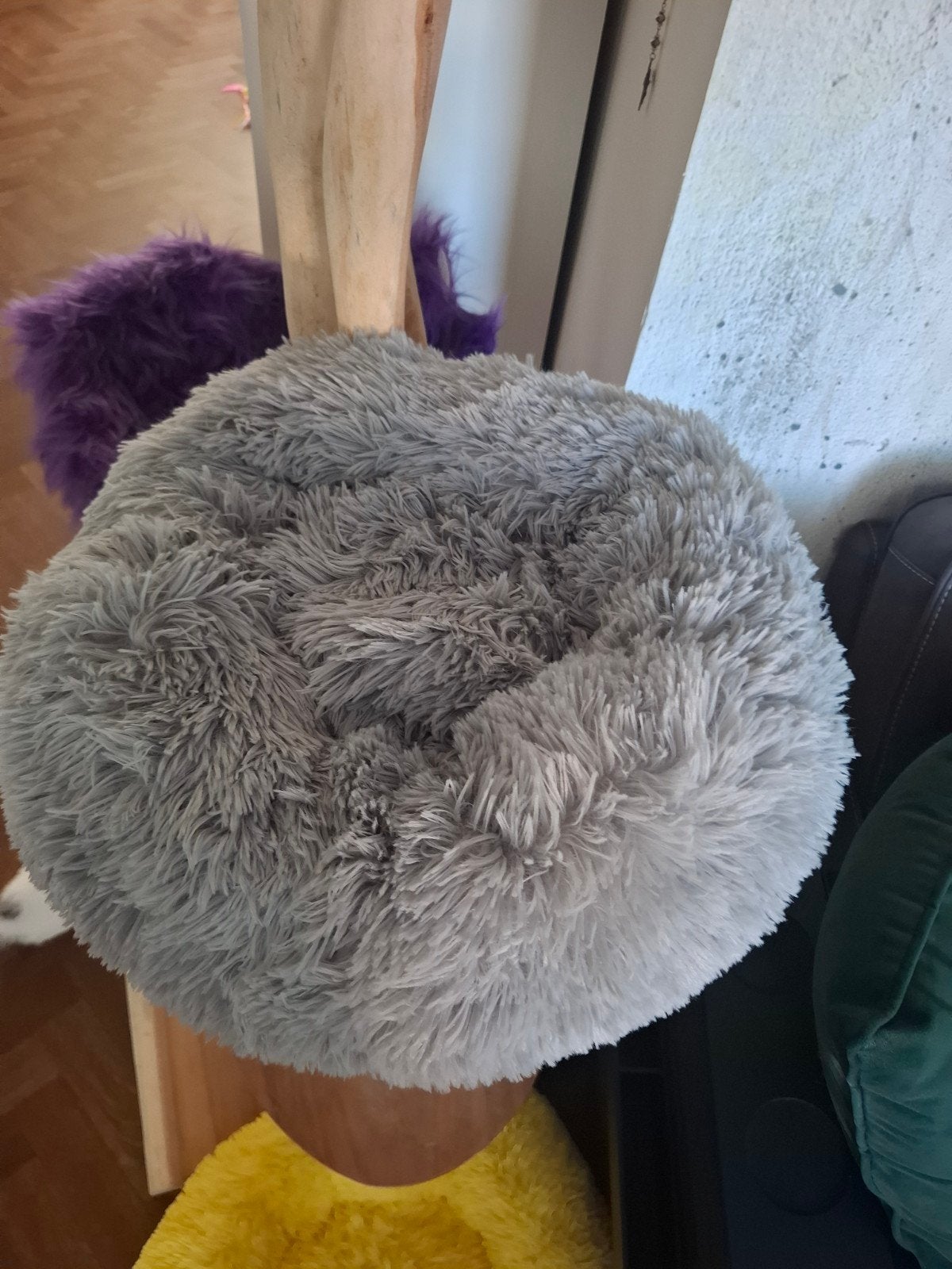 katten/honden mand ligt grijs nieuw, Dieren en Toebehoren, Ophalen, Nieuw, Pluche