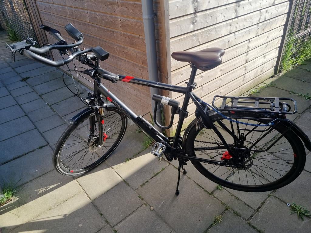 Solero Pegasus 61 cm heren tourfiets, Fietsen en Brommers, Fietsen | Heren | Sportfietsen en Toerfietsen, Gebruikt, Overige merken