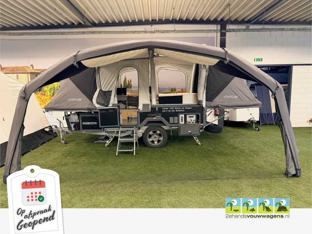 Opus Air Off-Road Extreme - Uniek in Nederland!, Caravans en Kamperen, Niet ingevuld, Tot en met 6, Niet ingevuld, Overige merken