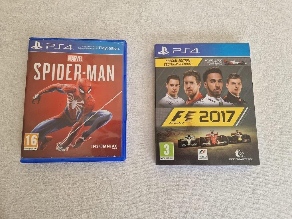 Marvel Spiderman + F1 2017 Special Edition (PS4), Spelcomputers en Games, Games | Sony PlayStation 4, Avontuur en Actie, 1 speler