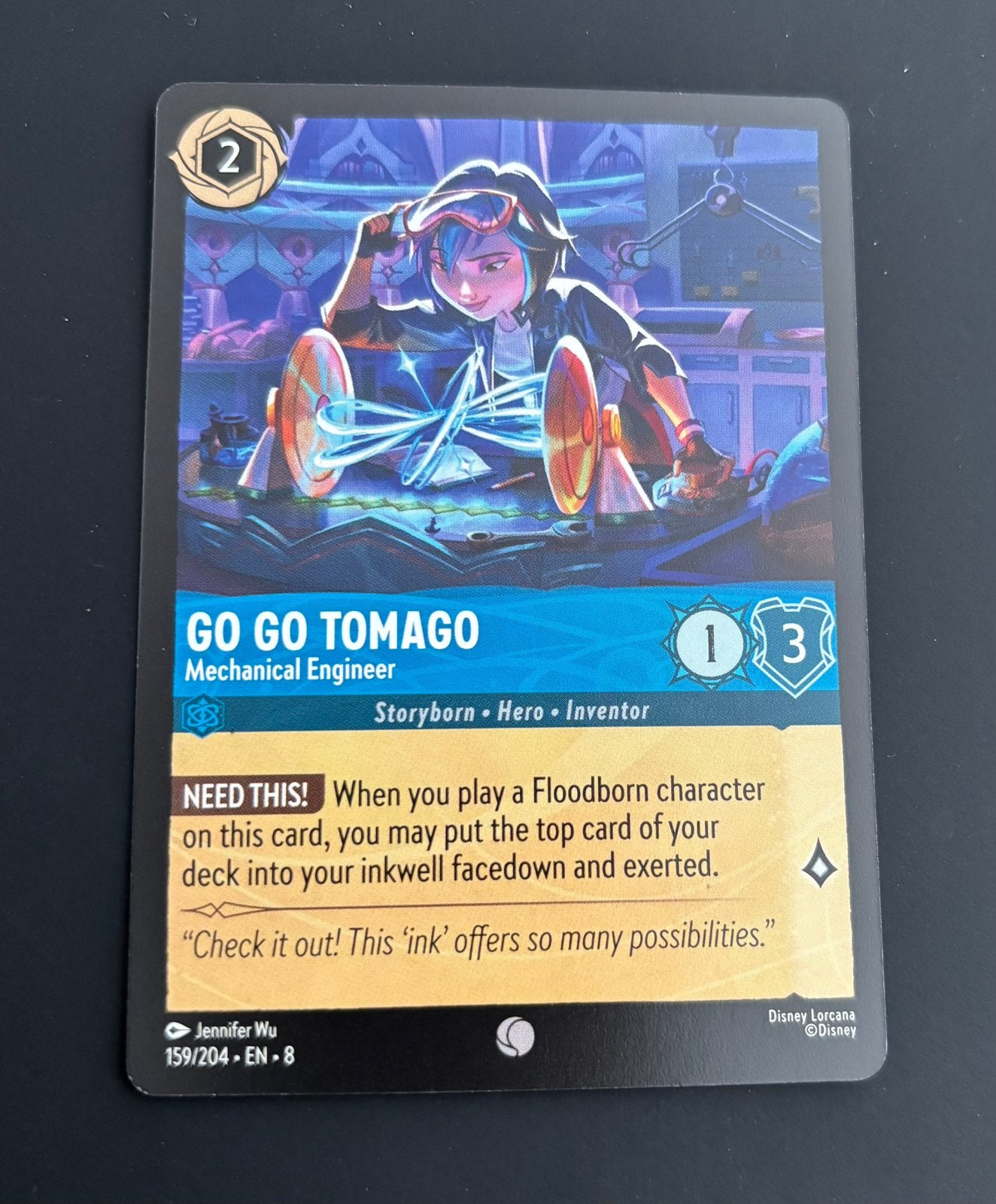 Reign of Jafar - Go go tomago - 159/204 EN-8, Ophalen of Verzenden, Nieuw, Losse kaart