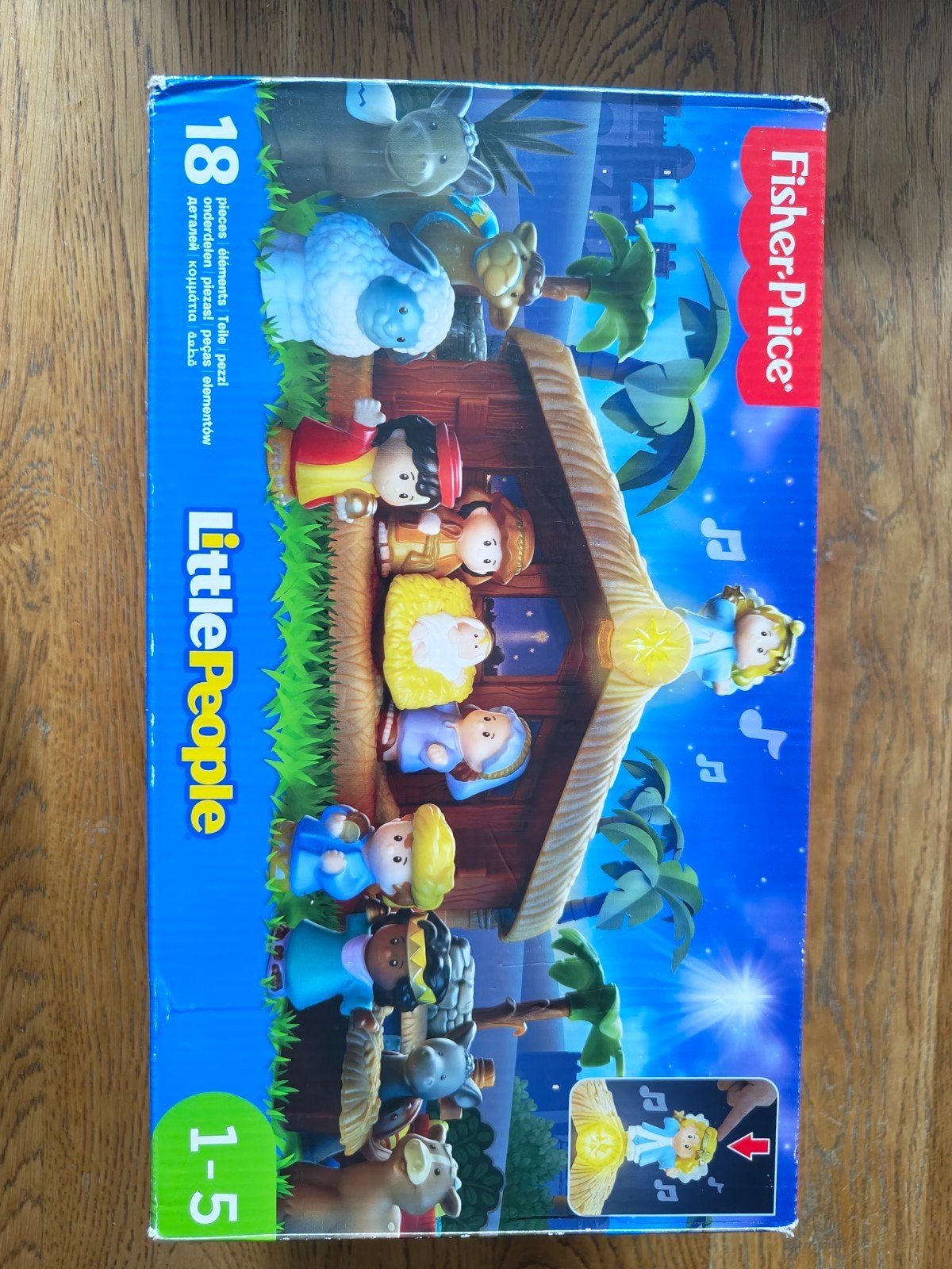 Te koop aangeboden Fisher-Price Little People kerststal, Ophalen of Verzenden, 10 tot 50 stukjes, Nieuw