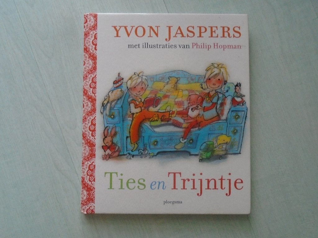 ties & trijntje, yvon jaspers, Ophalen of Verzenden, Zo goed als nieuw, Yvon Jaspers, Fictie algemeen