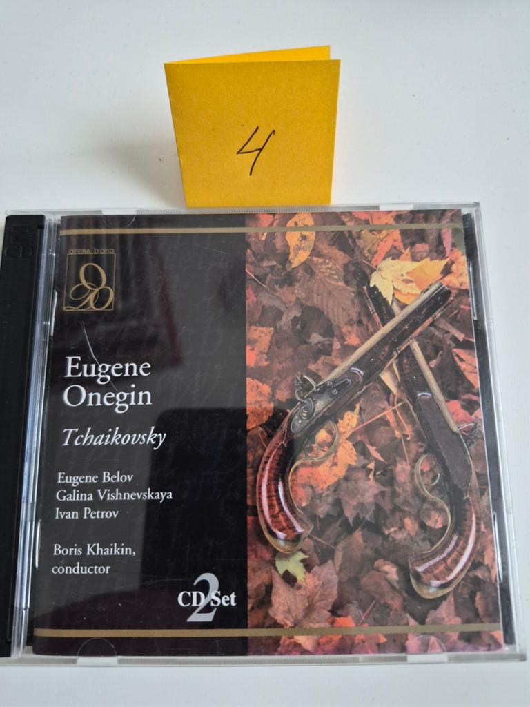 Tchaikovsky - Eugene Onegin CD Set (2 CD's), Ophalen of Verzenden