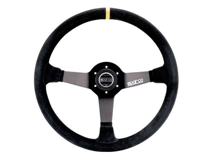 Sparco R368 stuur sportstuur racestuur Suede 380mm, Auto diversen, Tuning en Styling, Ophalen of Verzenden