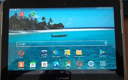 Samsung Tablet S2, Computers en Software, Android Tablets, Gebruikt, S2  GT P5110, Samsung tablet, 16 GB