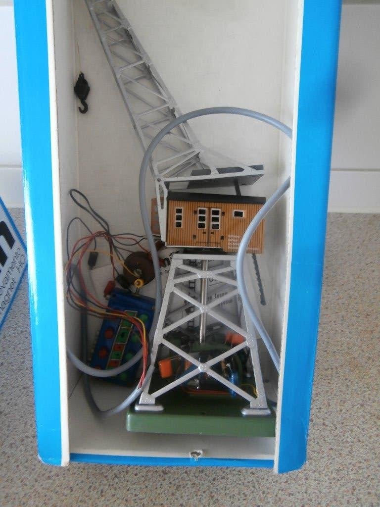 Marklin Hijskraan 7051, Ophalen, Wisselstroom, Rails, Zo goed als nieuw
