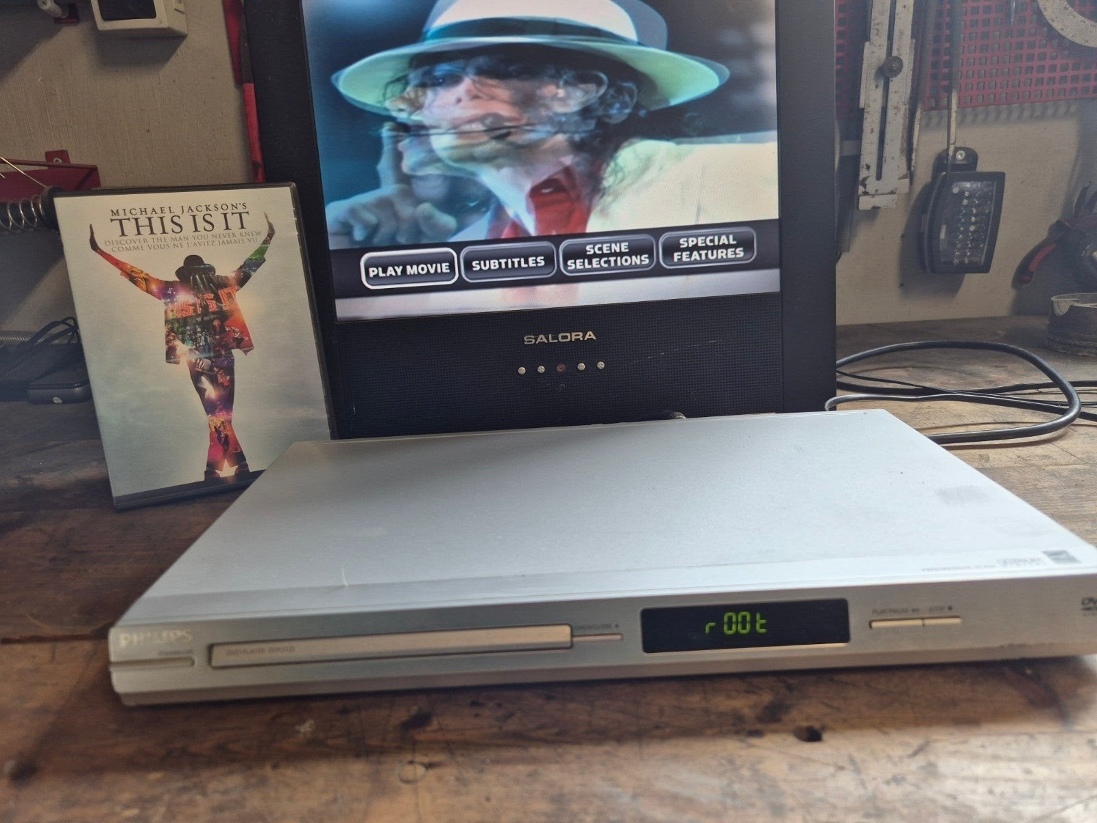 PHILIPS  DVP 3120, Ophalen of Verzenden, Zo goed als nieuw, Dvd-speler, Philips