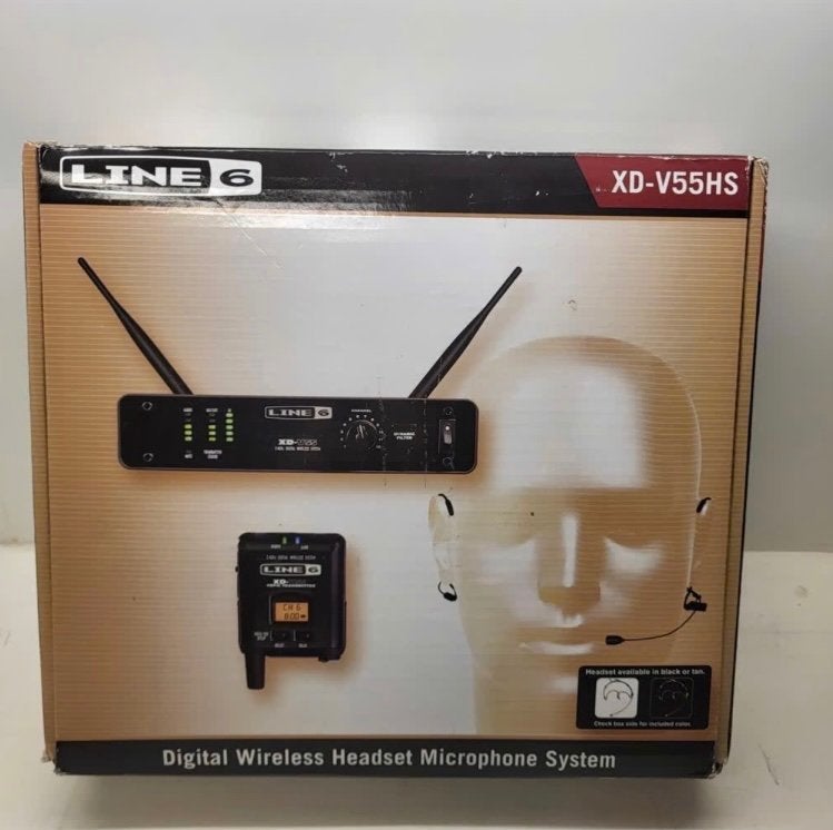 Line 6 XD-V55HS Digitaal Draadloos Headset Microfoonsysteem, Ophalen of Verzenden, Zo goed als nieuw, Overige typen, Draadloos