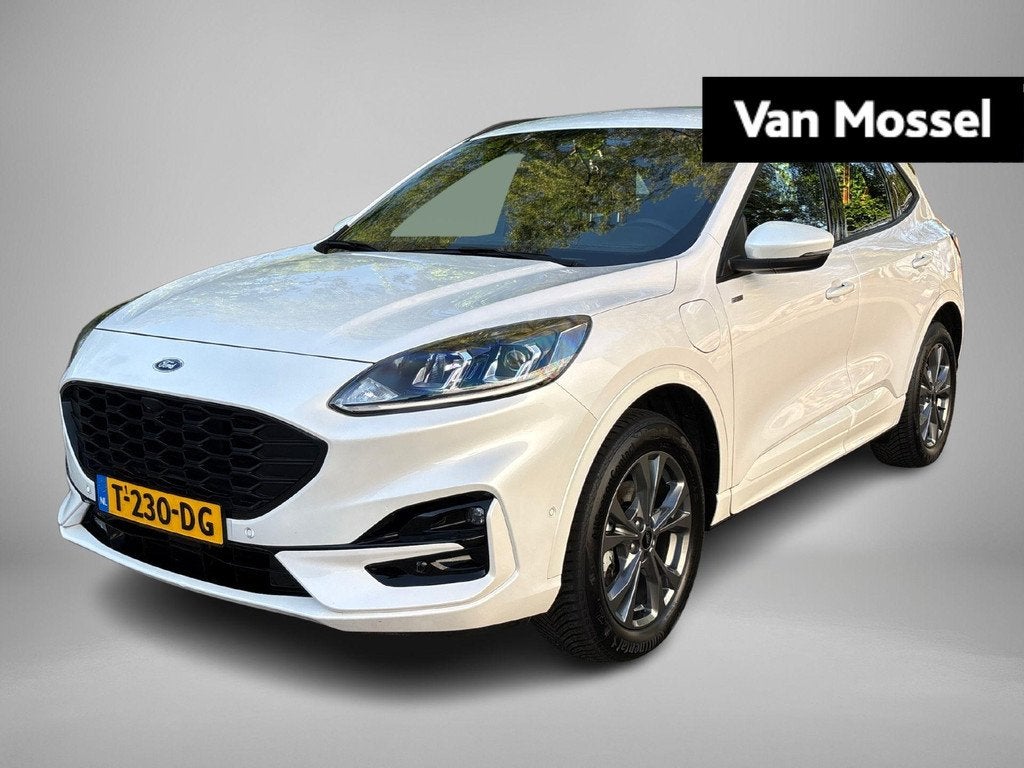 Ford Kuga 2.5 PHEV ST-Line Adap. Cruise | Parkeercamera voor, Auto's, Ford, 12 maanden, Gebruikt, 4 cilinders, Wit
