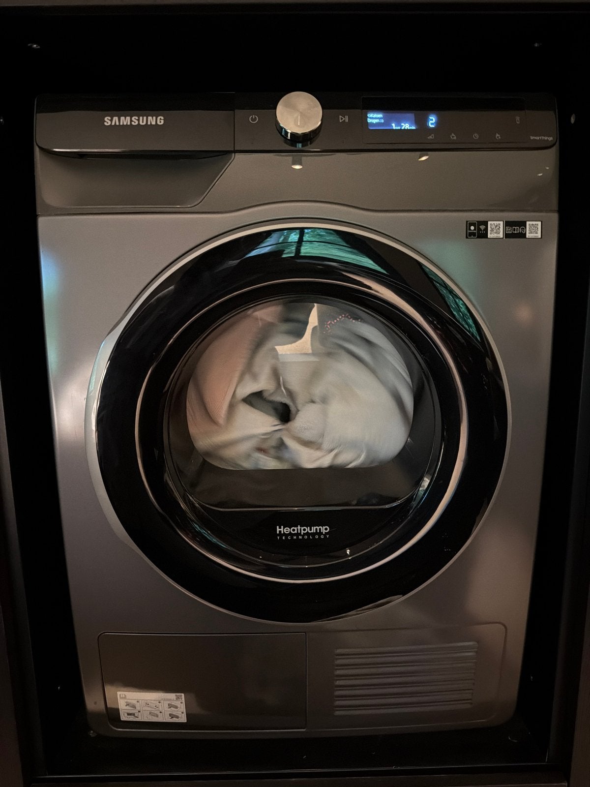 Samsung Warmtepompdroger - klein technisch mankement.
