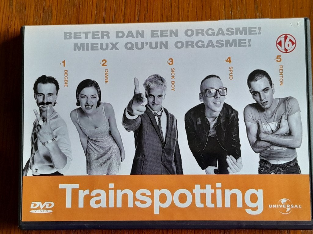 Trainspotting dvd, Vanaf 16 jaar, Ophalen of Verzenden, Zo goed als nieuw