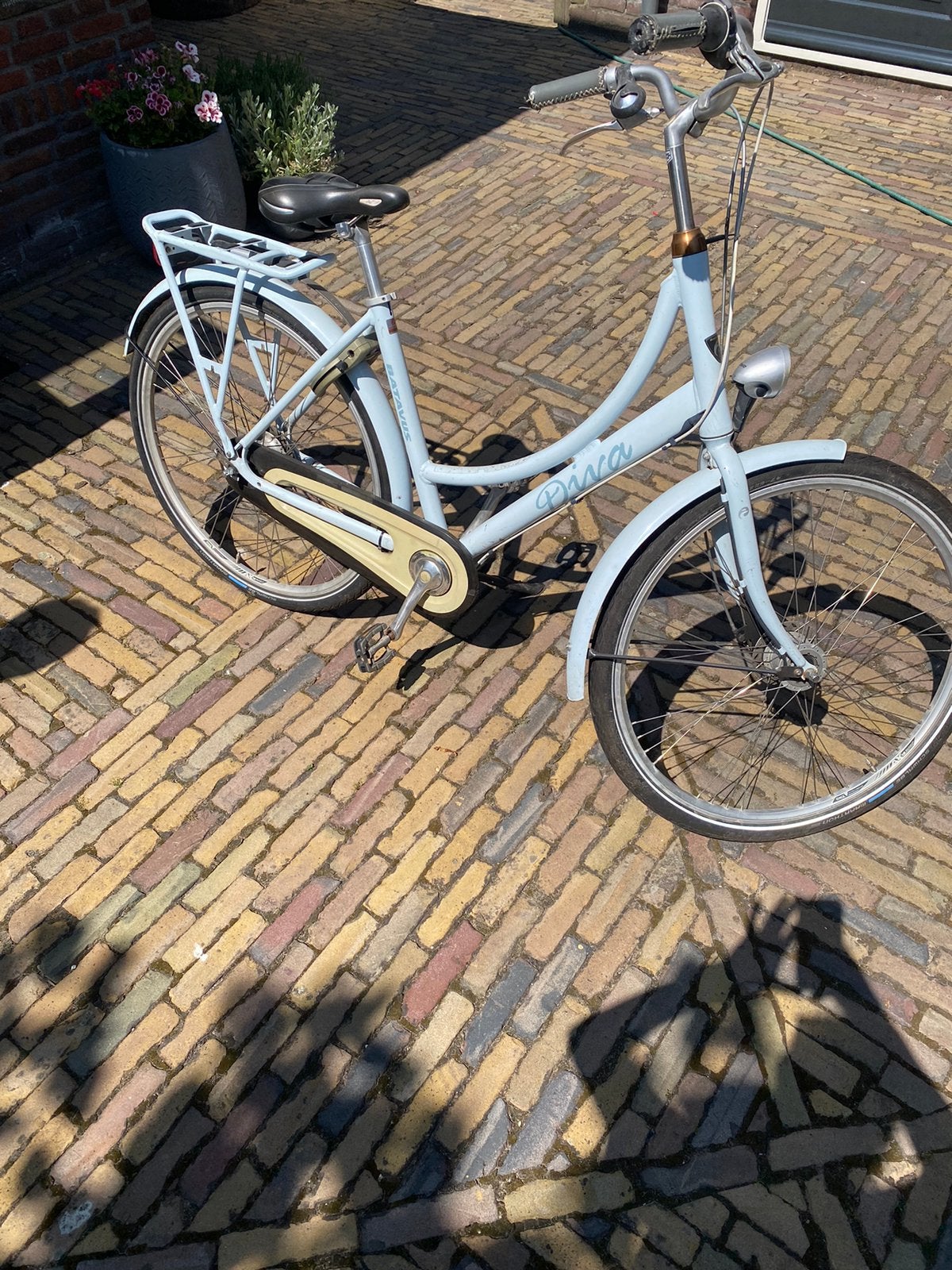 Dames Fiets Batavus, Fietsen en Brommers, Fietsen | Dames | Damesfietsen, Ophalen, Gebruikt, 47 tot 50 cm, Versnellingen
