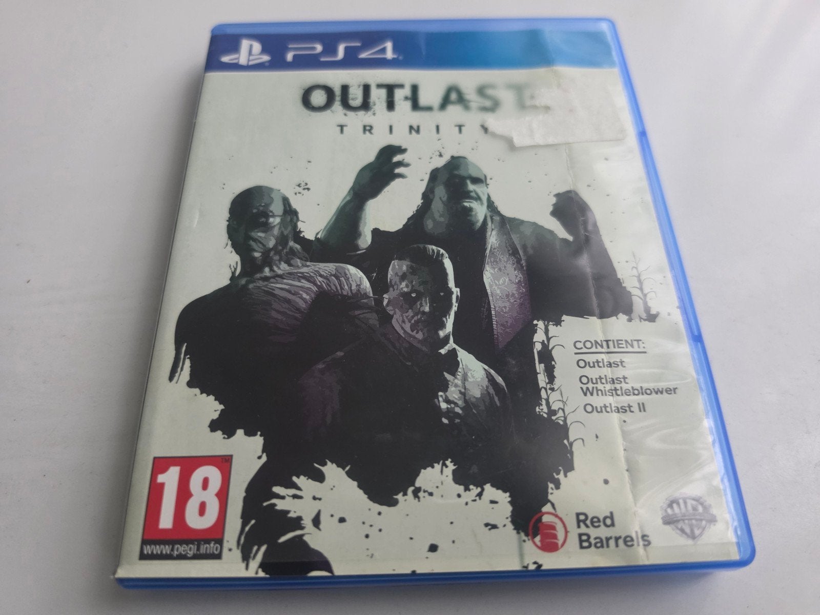 Outlast Trinity voor Playstation 4 en 5 Lees Goed Aub, Avontuur en Actie, Vanaf 18 jaar, Warner Bros Games EU, 1 speler