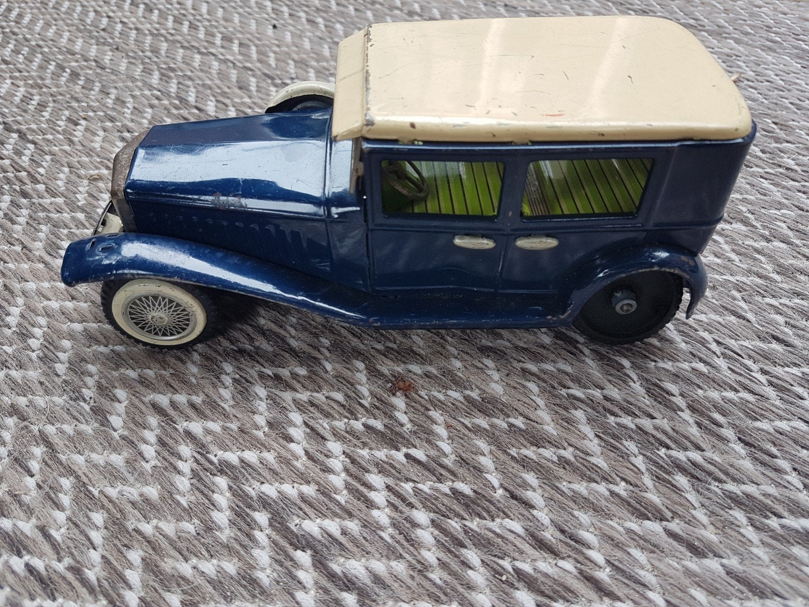 oude auto blik, Antiek en Kunst, Ophalen of Verzenden