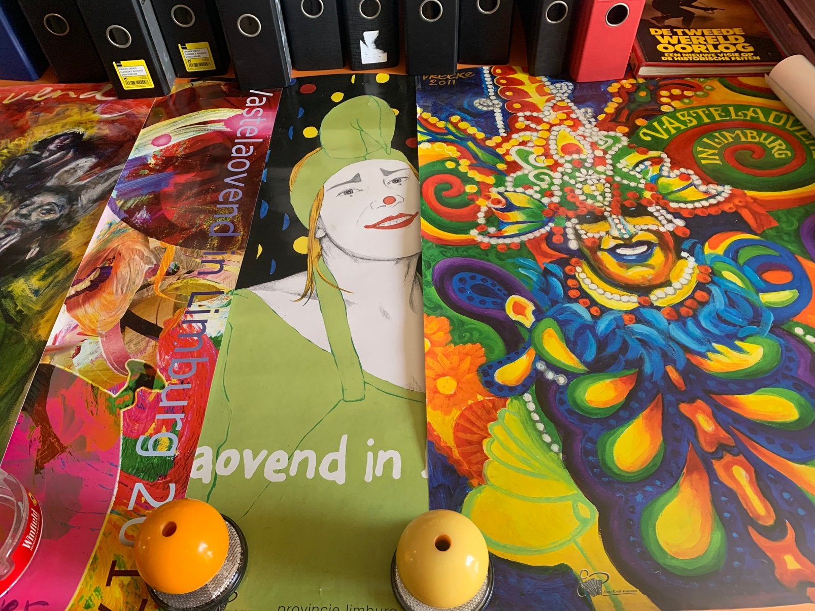 Carnavals posters, Eén persoon