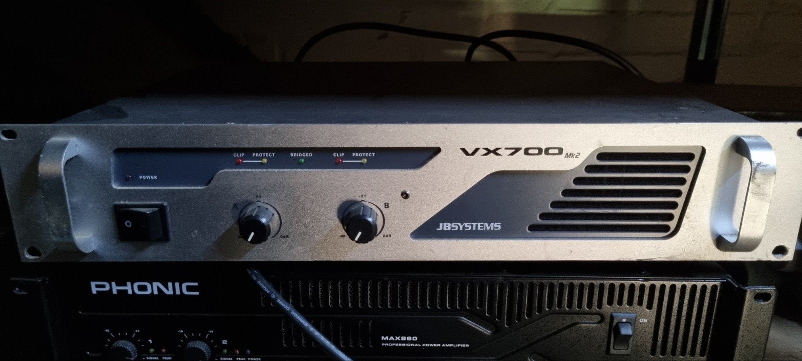 JB Systems VX700 ML2 Versterker, Overige merken, Ophalen of Verzenden, 120 watt of meer, Gebruikt