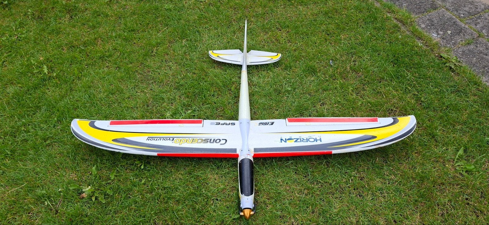 E-flite Conscendo Evolution 1.5m Zweefvliegtuig RC, Hobby en Vrije tijd, Ophalen, Gebruikt, Elektro