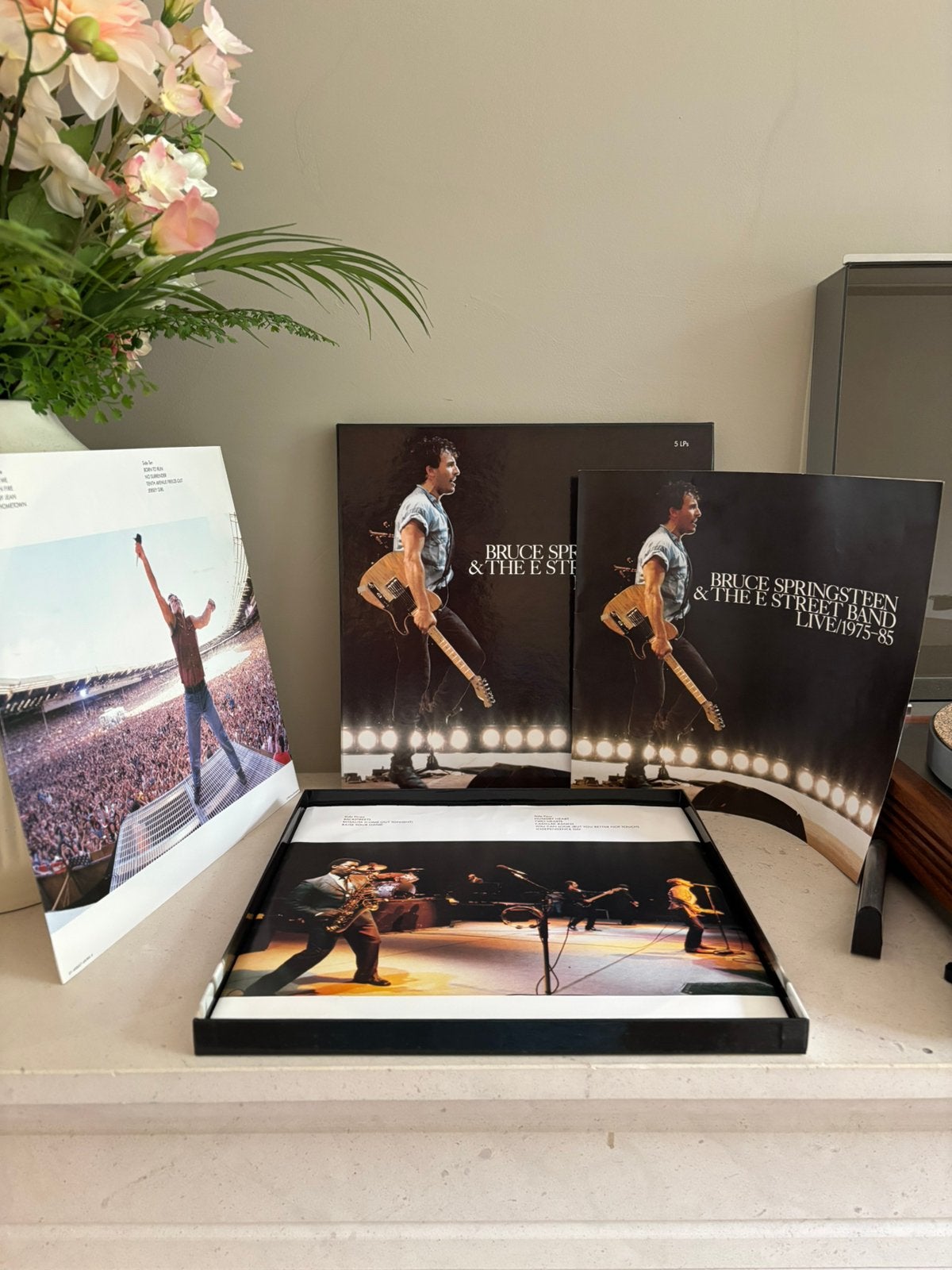 box 5 lps bruce springsteen live near mint!, Ophalen of Verzenden, Zo goed als nieuw, Overige formaten, Poprock