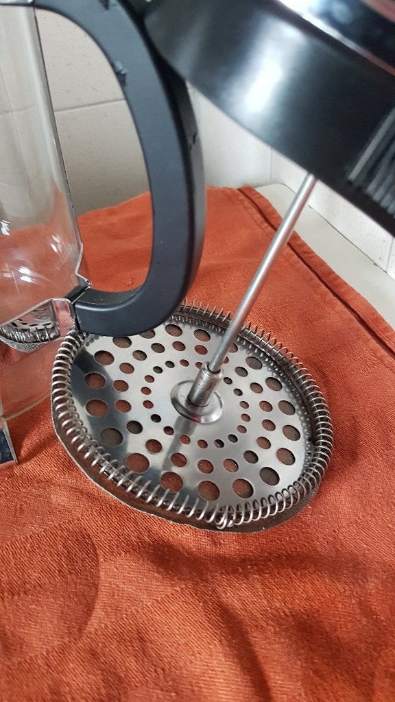 Bodum cafetiere te koop, Ophalen, Overige modellen, Gemalen koffie, Zo goed als nieuw