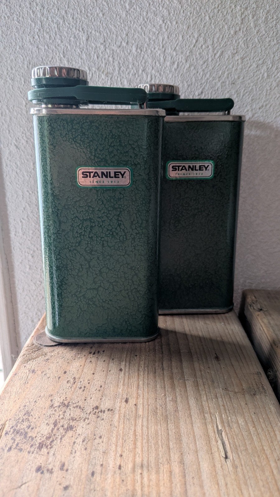 Set van 2 Stanley heupflessen - Groen, Ophalen of Verzenden