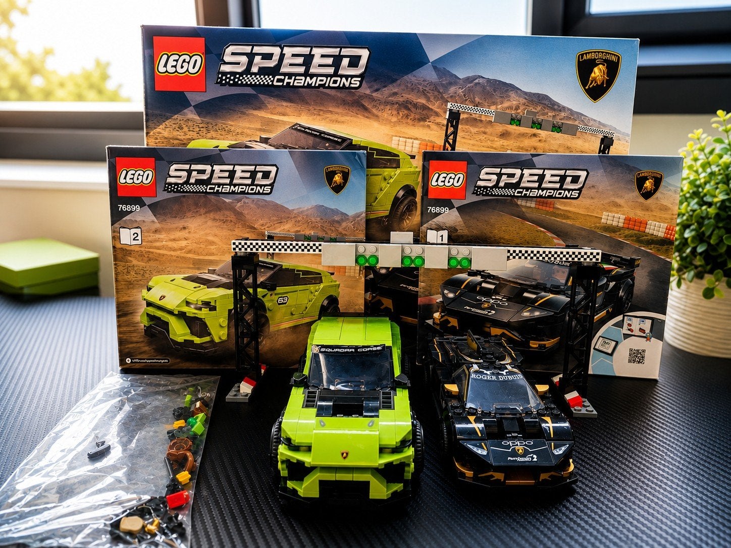 76899 LEGO Speed Champions Lamborghini - Inc. doos en boekje, Ophalen of Verzenden, Zo goed als nieuw, Racers, Complete set