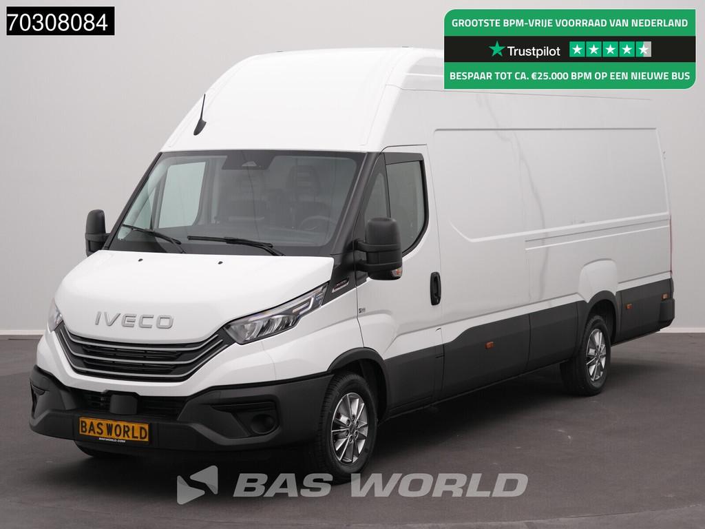 Iveco Daily 35S21 3.0L Automaat L4H3 210PK ACC LED Airco Cam, Auto's, Automaat, Stof, Euro 6, Iveco