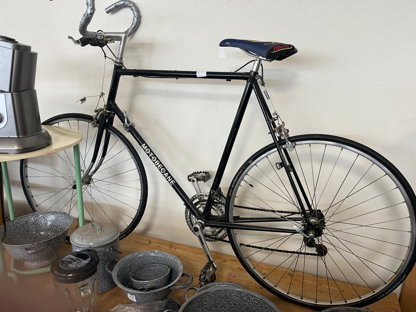Vintage Motobecane Racefiets - Klassieke Stijl, Fietsen en Brommers, Gebruikt, Staal, Vintage, Racefiets