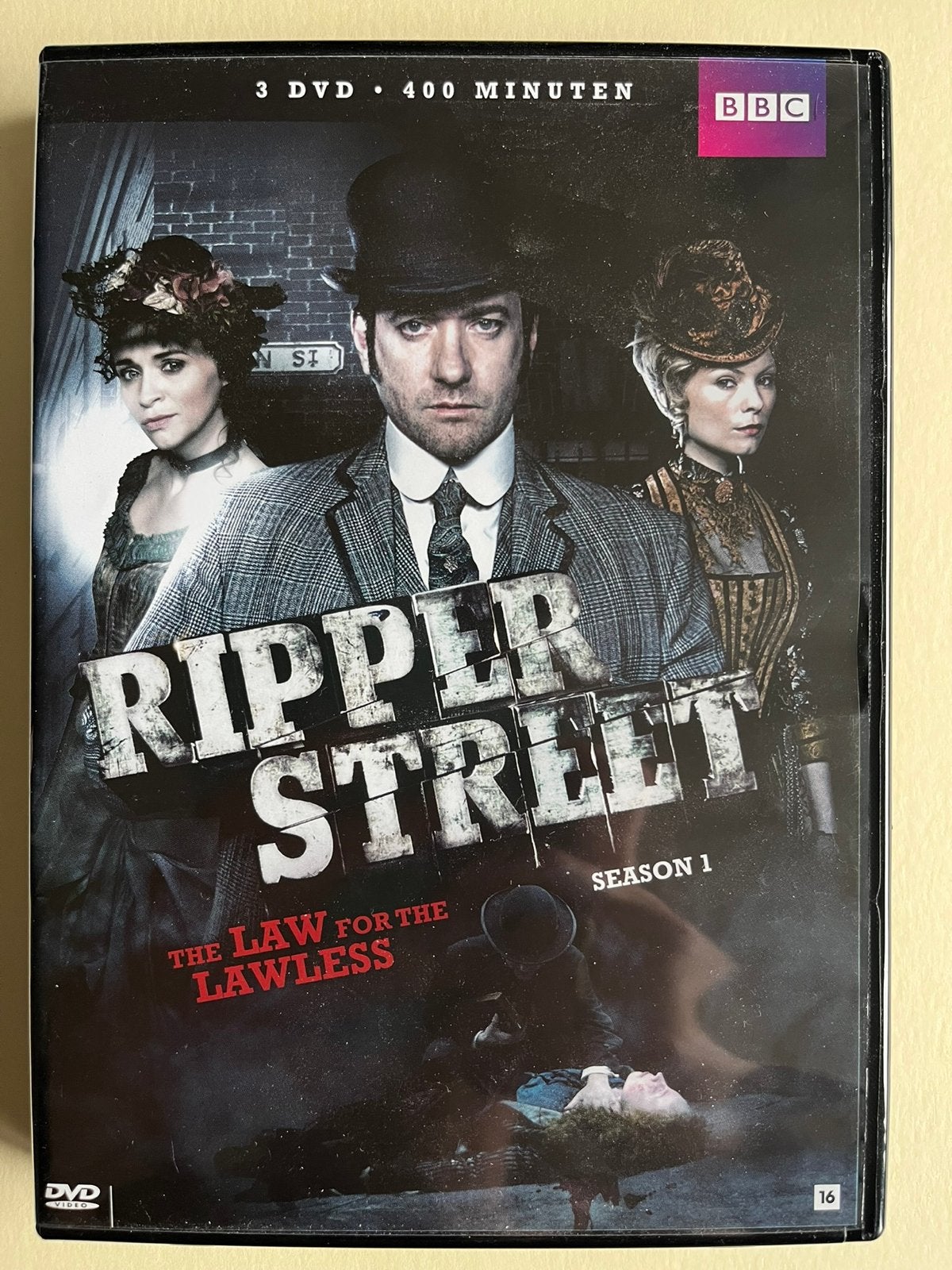 Ripper Street - Seizoen 1 (3 DVD Boxset), Vanaf 16 jaar, Boxset, Ophalen of Verzenden, Zo goed als nieuw