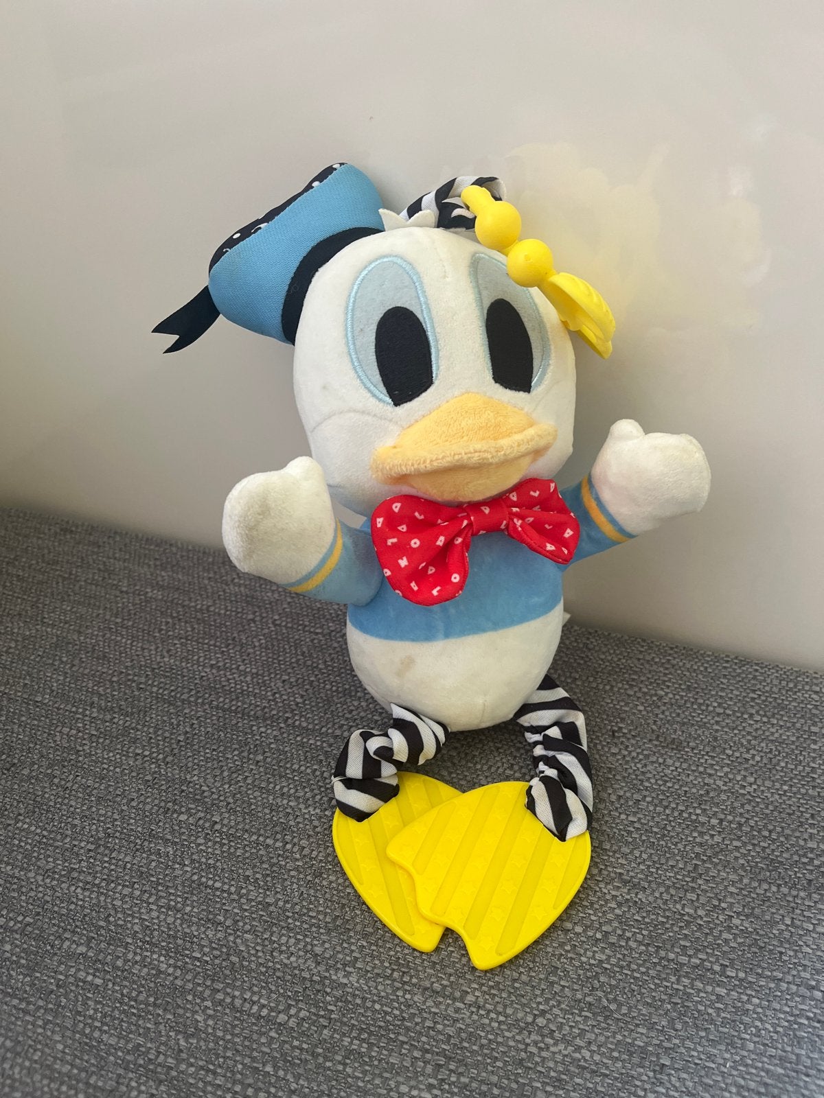 Disney Baby Donald Duck Rammelaar Clementoni, Ophalen, Zo goed als nieuw, Rammelaar