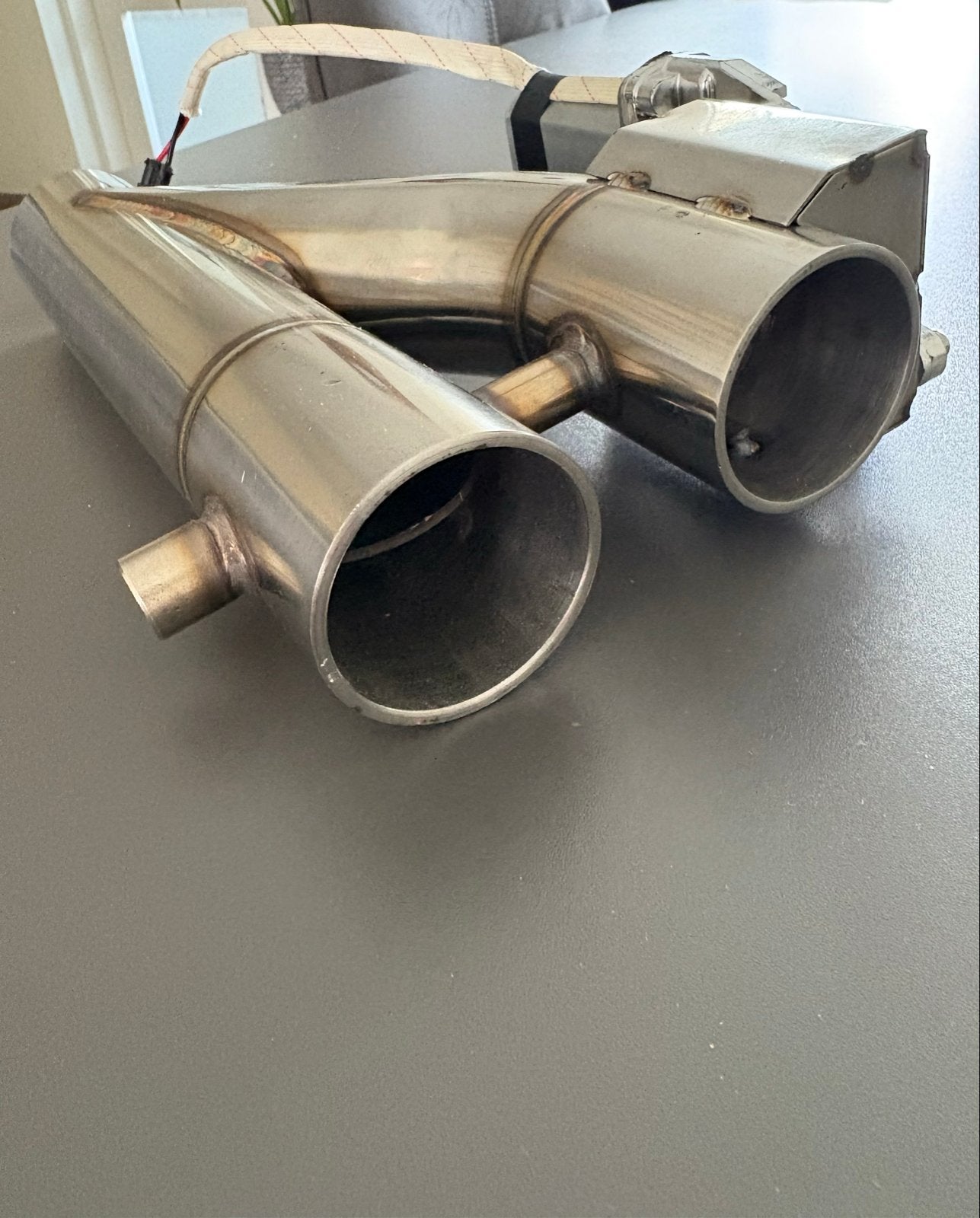 Kleppensysteem uitlaat 57mm voor o.a. Golf 4 V5 2.3, Ophalen of Verzenden, Nieuw