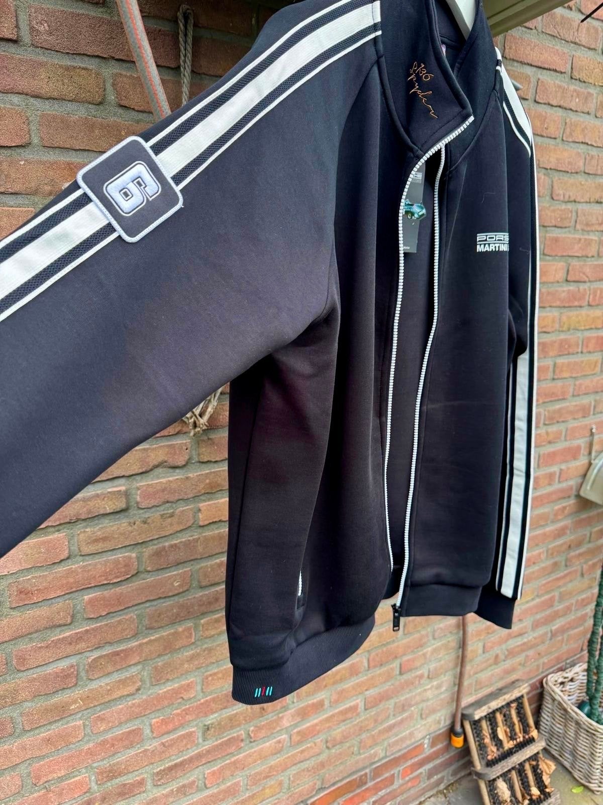 Porsche Martini Racing Trainingsjack - XL, Ophalen of Verzenden, Zo goed als nieuw, Maat 56/58 (XL), Zwart