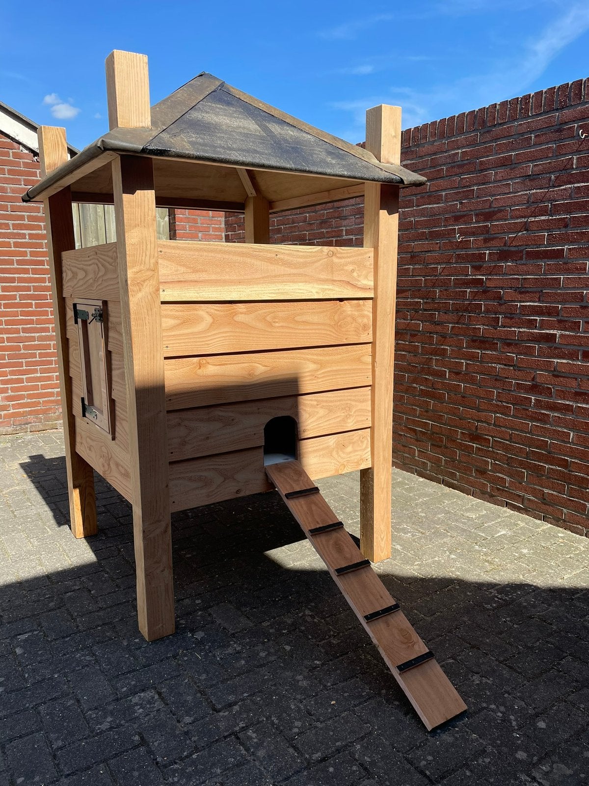 Douglas hooiberg / hooischuur –kippenhok of konijnenhok, Dieren en Toebehoren, Ophalen, Nieuw, Kippenhok of Kippenren