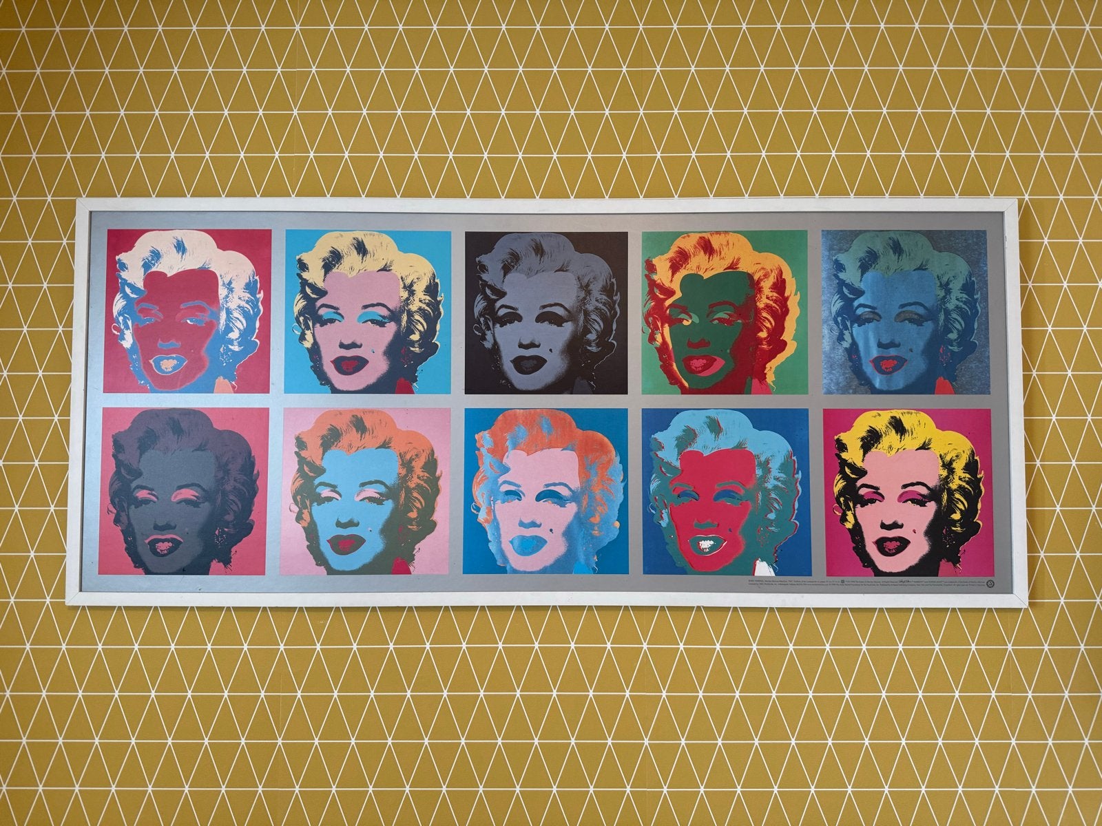 PopArt Marilyn Monroe Schilderij Hout/PopArt wooden painting, Ophalen