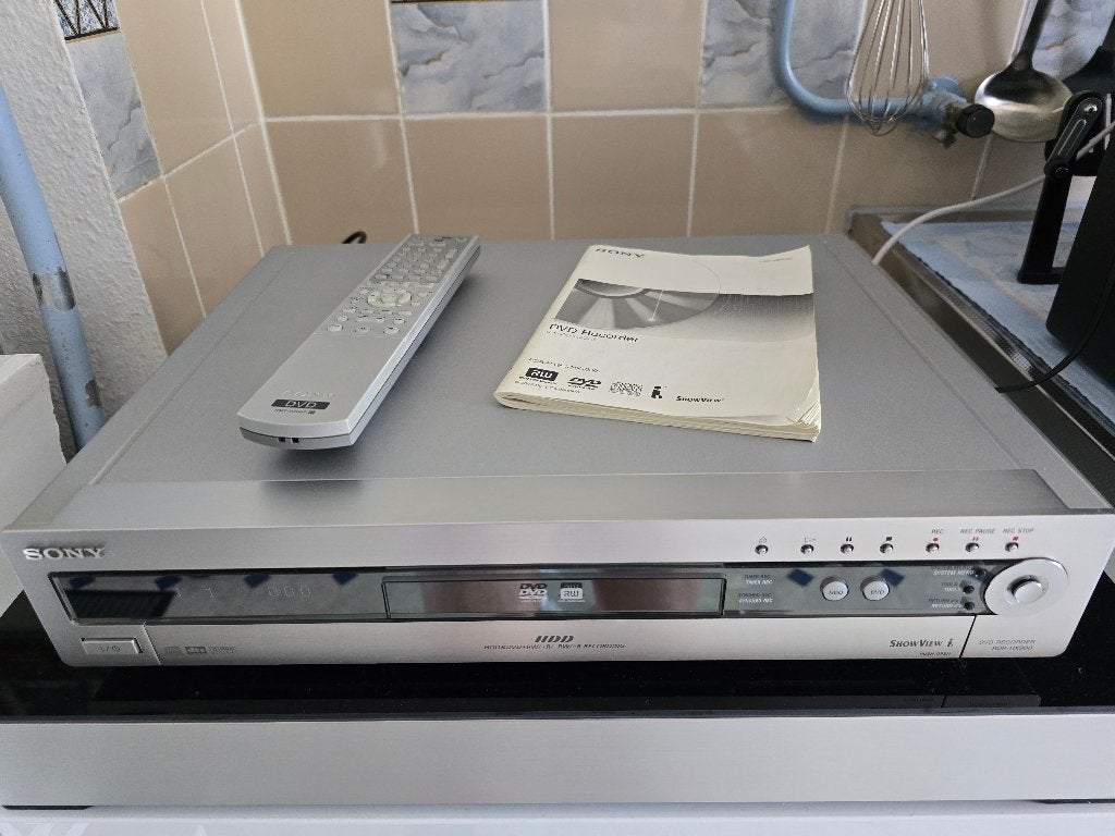 DVD recorder Sony RDR-HX900/HX1000, Computers en Software, Beschrijfbare discs, Herschrijfbaar, Ophalen of Verzenden, Dvd, Sony