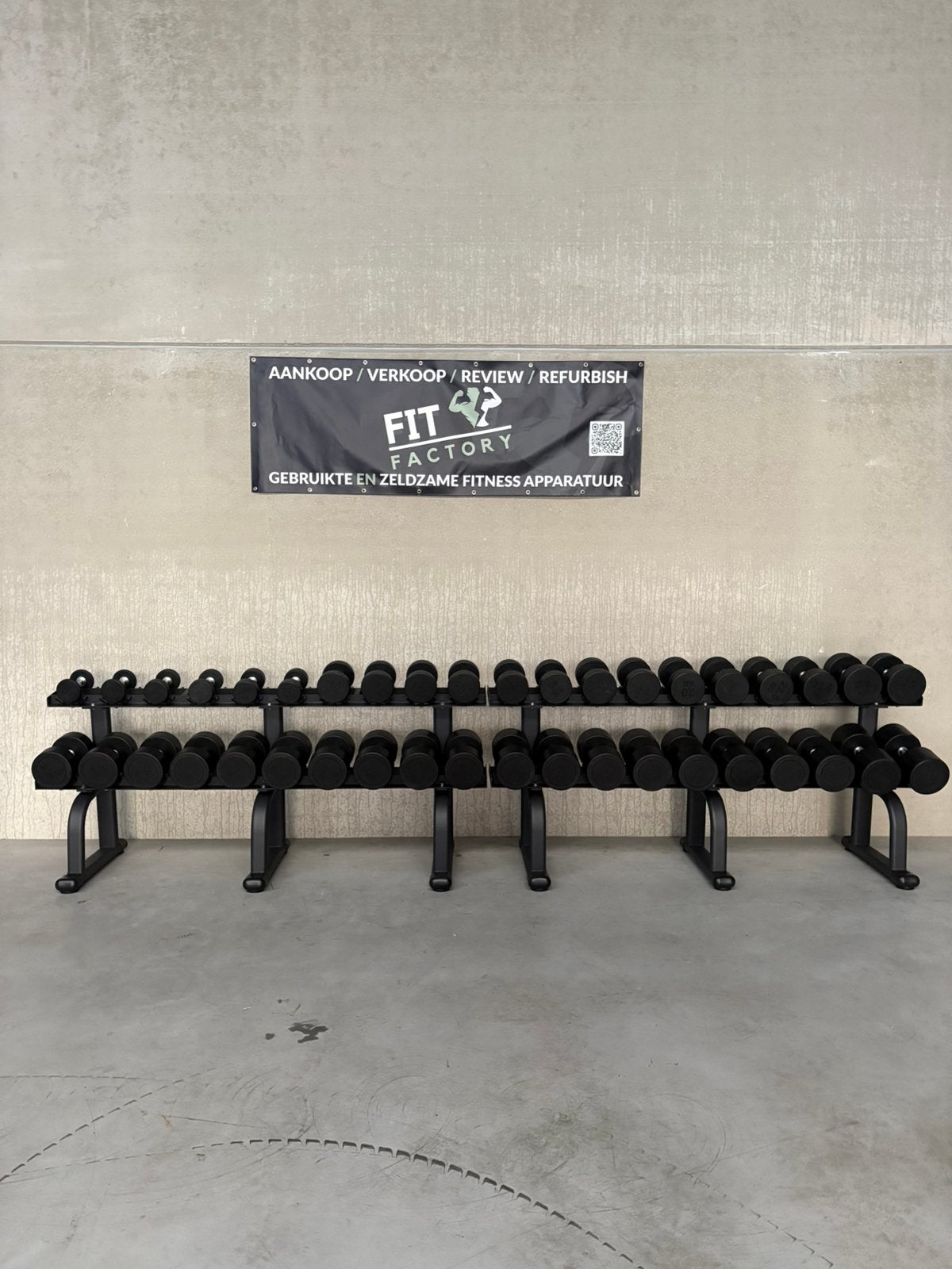 Splinternieuwe dumbell sets 2,5-50kg, Ophalen, Zo goed als nieuw, Dumbbell