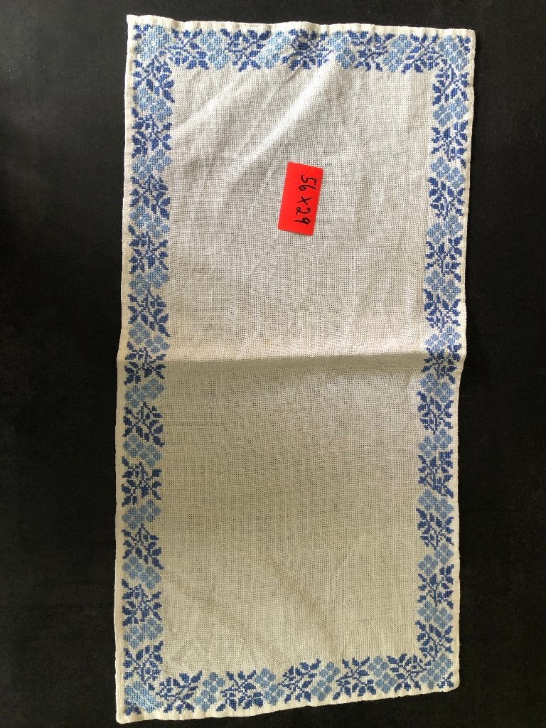 tafelloper 56 x 29 cm,, 56 cm, Gebruikt, Linnen, 29 cm