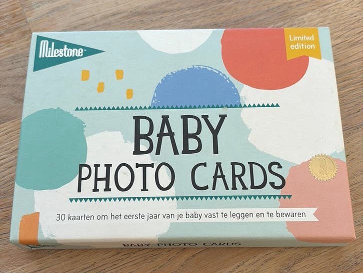 Nieuwe Milestone baby photo cards fotokaarten, Ophalen of Verzenden, Nieuw, Zwangerschap en Bevalling