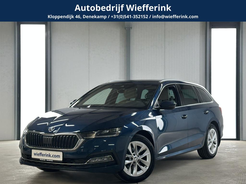 Skoda Octavia Combi 1.5 e-TSI Business Edition Plus | Led |, Auto's, Skoda, 12 maanden, 4 cilinders, Leder en Stof, 690 kg