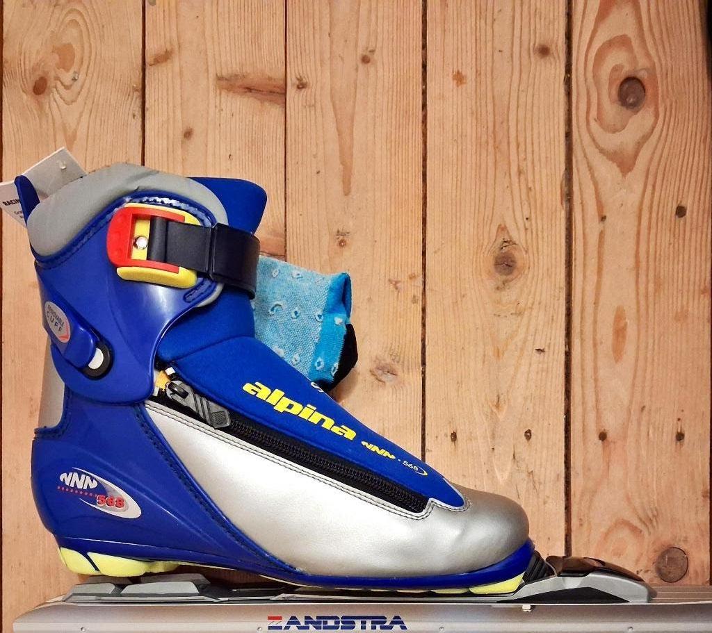Alpina kluunschaatsen maat 42 (nieuw), Sport en Fitness, Schaatsen, Klapschaats, Zandstra, Overige typen, Nieuw