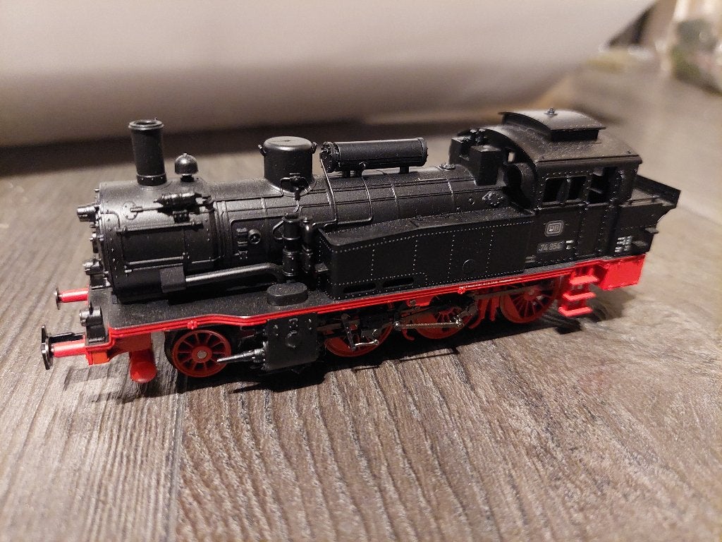 Marklin h0 - br74 - mfx digitaal, Wisselstroom, Locomotief, Ophalen of Verzenden, Zo goed als nieuw